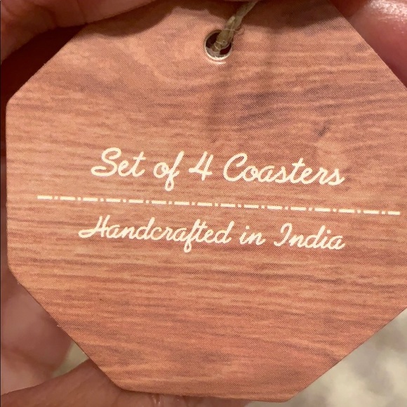 Natural Stone Coasters (Set of 4) - Picture 7 of 7